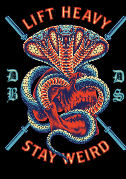 (                                                                                                                                                                                                                                DBDS Lift Heavy Stay Weird 6.0