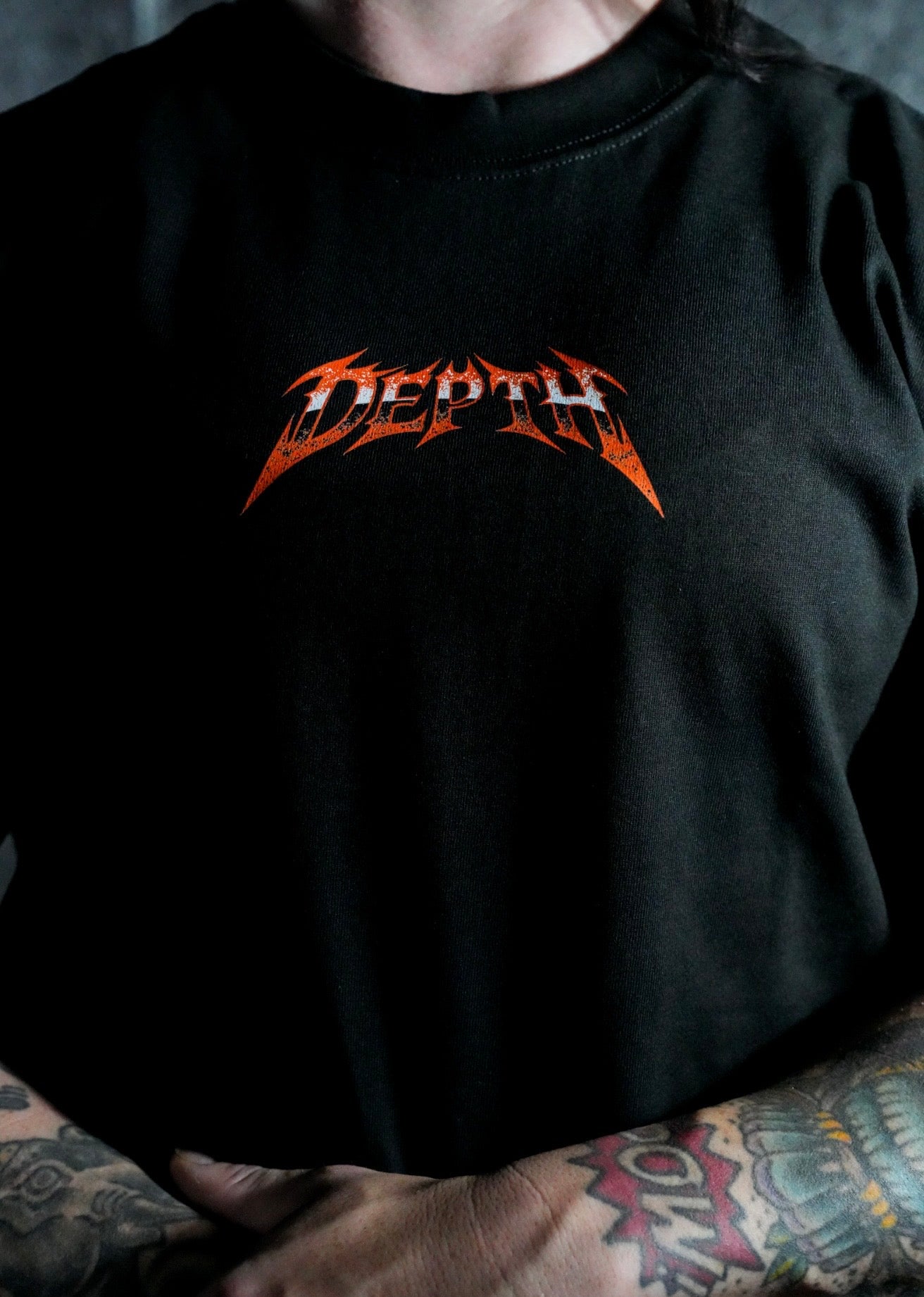 (                                                                                                                                                                                                             Gnarly Tiger Tee Orange