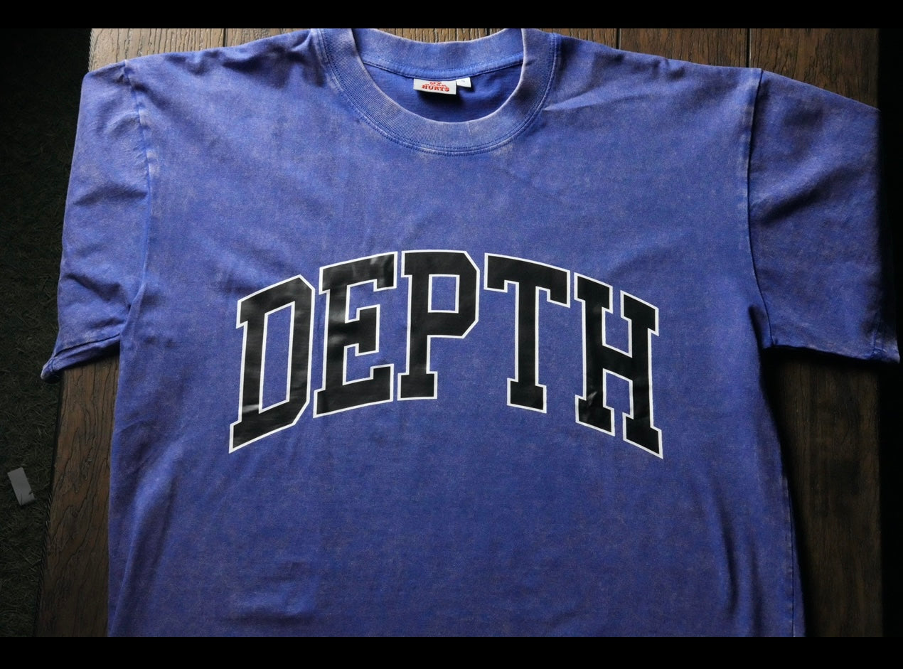 (                                                                                                                                                                                                            Depth Boxy Acid Wash tee
