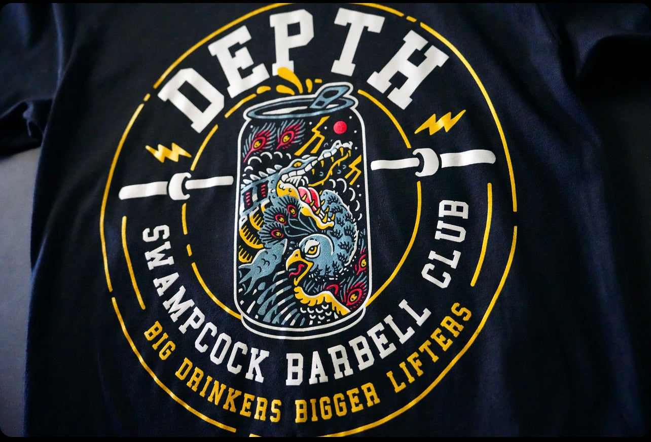 (                                                                                                                                                                                                                     DBDS Swampcock Tee (Front Logo)