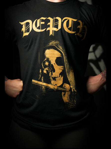 (                                                                                                                                                                                                                  DBDS Gold Grave Tee (Front Logo)