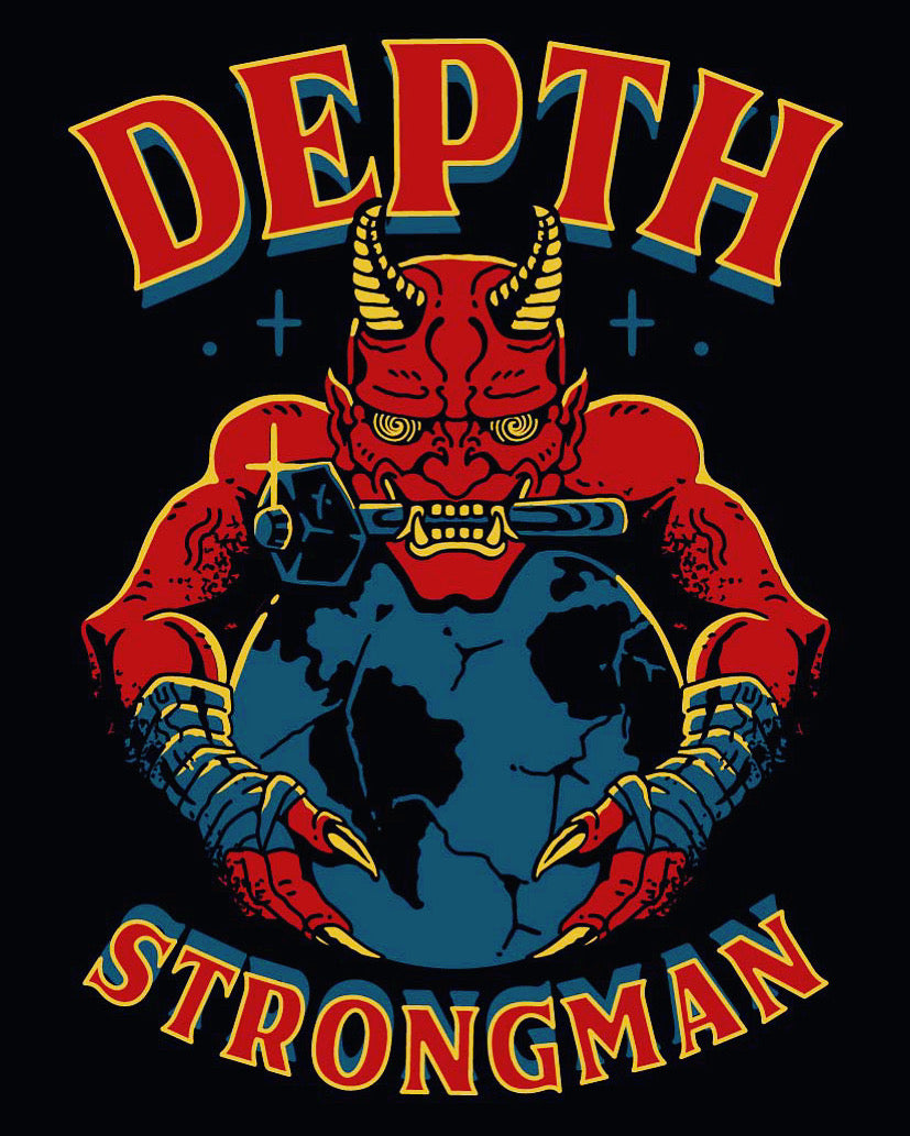 (                                                                                                                                                                                                DBDS World Wrecker Strongman Tee (Front Logo)