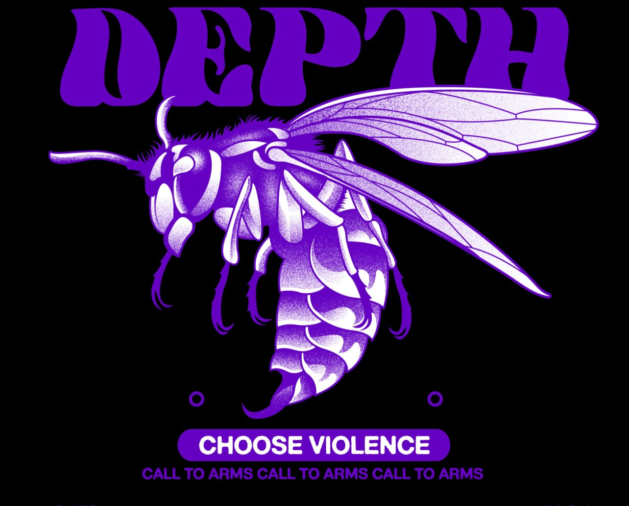 (                                                                                                                                                          Choose Violence (Front Logo).
