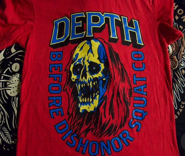 (                                                             DBDS Red Depth Reaper (Front Logo)